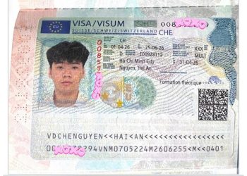 Vinahure chúc mừng học sinh Nguyễn Hải An xuất sắc nhận visa du học Thụy Sĩ