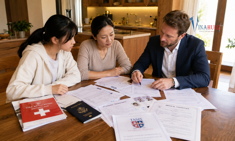 Hồ sơ visa du học Thụy Sĩ