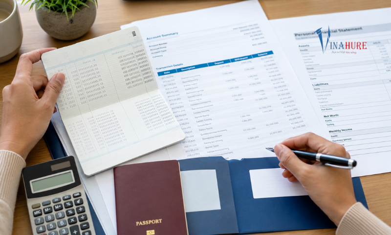 Chứng minh tài chính visa Thụy Sĩ