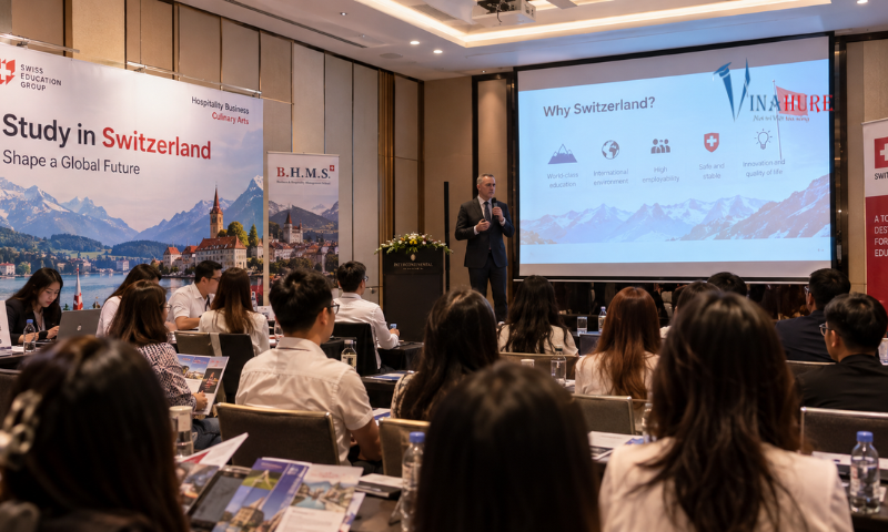 Hội thảo du học Thụy Sĩ TP.HCM