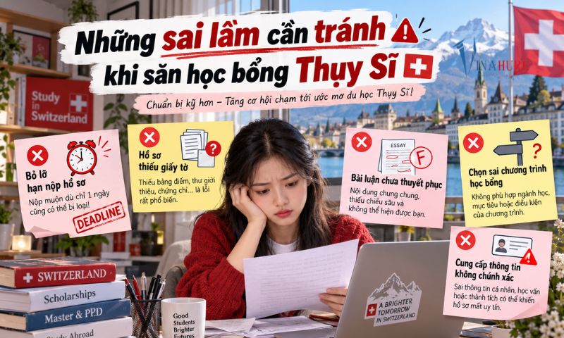 săn học bổng thụy sĩ