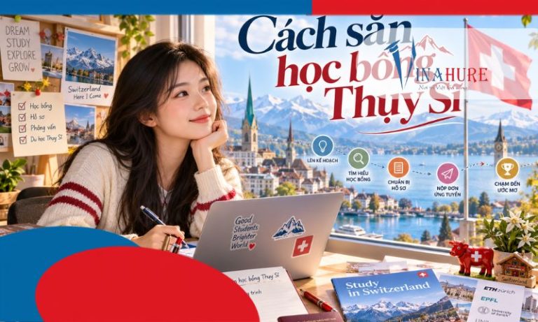 Cách săn học bổng Thụy Sĩ: Điều kiện, hồ sơ và lộ trình chi tiết