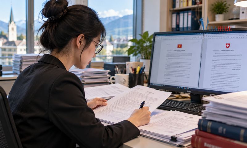 Dịch thuật hồ sơ visa Thụy Sĩ