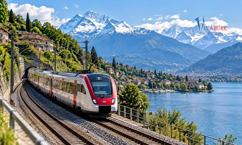 Du học sinh đi lại tại Thụy Sĩ