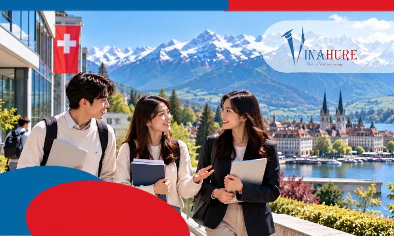 Học phí ngành Thụy Sĩ ngành Quản trị kinh doanh – Chọn đúng trường, đúng lộ trình cùng VinaHure