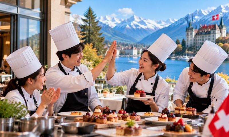 Du học Thụy Sĩ nghệ thuật ẩm thực và làm bánh