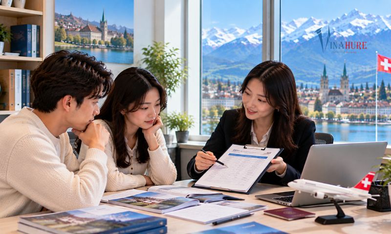 Du học Thụy Sĩ quản trị kinh doanh và hàng không