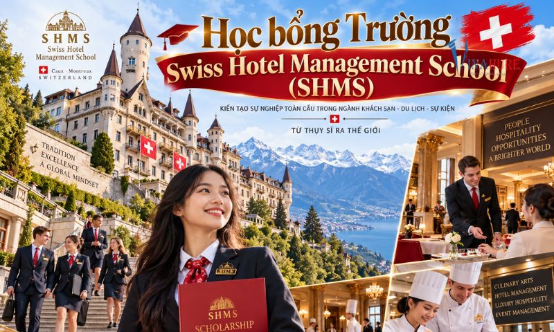 học bổng quản trị khách sạn tại thụy sĩ
