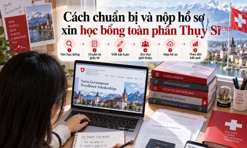 học bổng toàn phần thụy sĩ