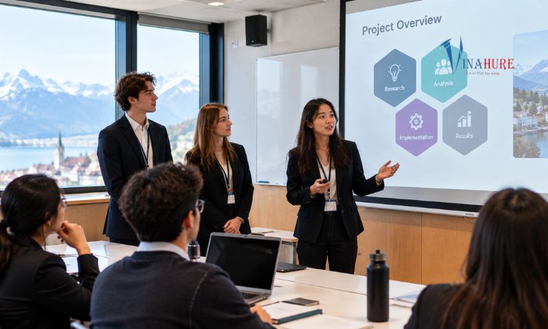 Học nhóm và làm project trong môi trường quốc tế