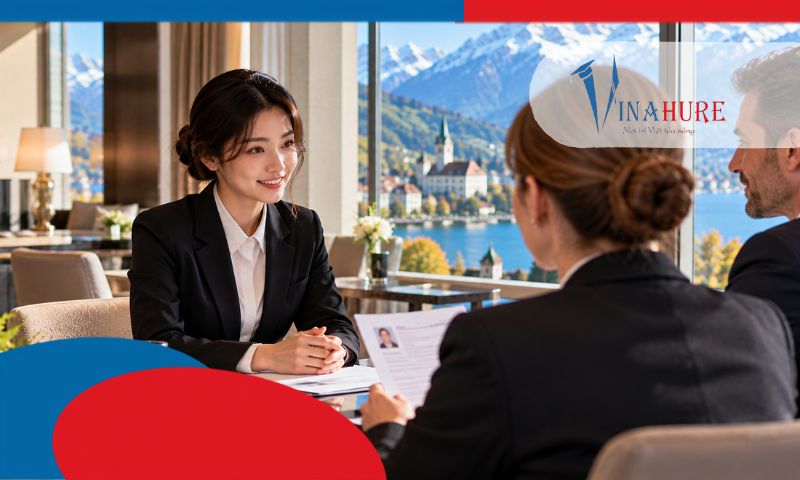 Phỏng vấn thực tập tại Thụy Sĩ thường hỏi gì? Cách chuẩn bị cho sinh viên Hospitality