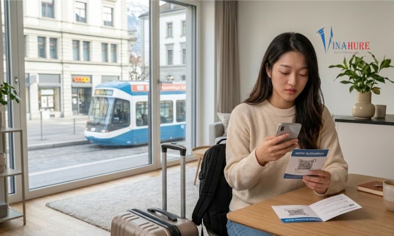 SIM điện thoại Thụy Sĩ du học sinh