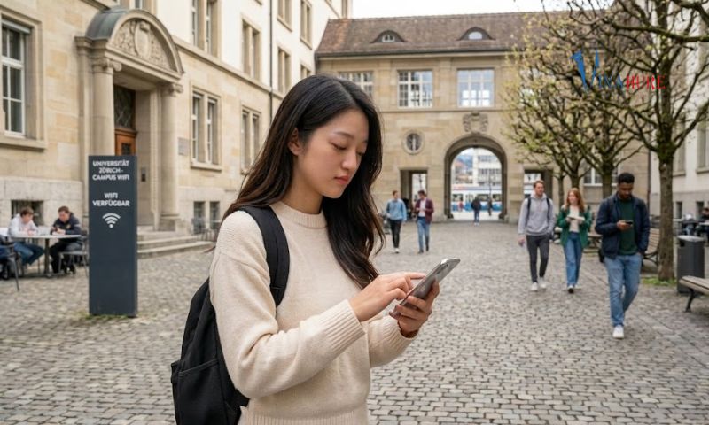 SIM điện thoại Thụy Sĩ du học sinh