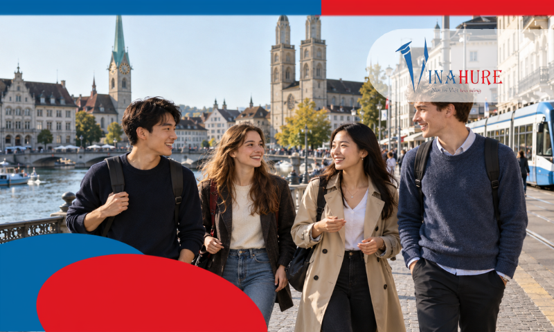 Thành phố du học Thụy Sĩ: Zurich, Geneva, Lucerne hay Montreux phù hợp với bạn?