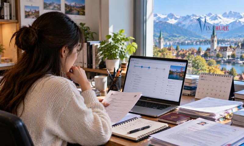 Thời gian xét visa Thụy Sĩ