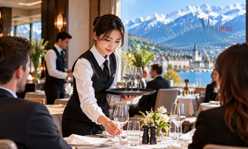 Thực tập Nhà hàng Khách sạn tại Thụy Sĩ