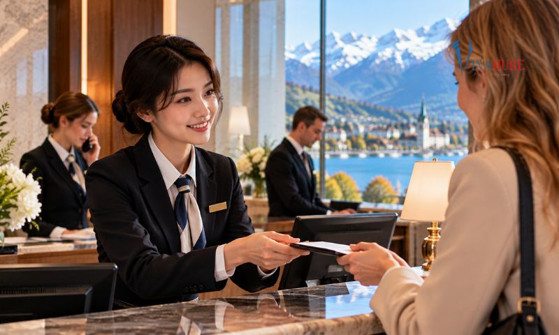 Thực tập Nhà hàng Khách sạn tại Thụy Sĩ
