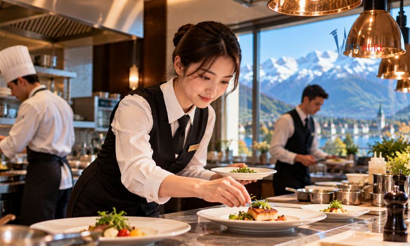 Thực tập Nhà hàng Khách sạn tại Thụy Sĩ